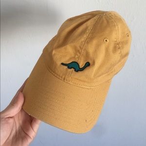 Yellow dinosaur hat